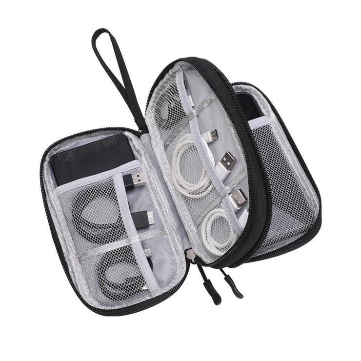 ガジェットポーチ ガジェットケース 2層 | PlusNao | 詳細画像4 