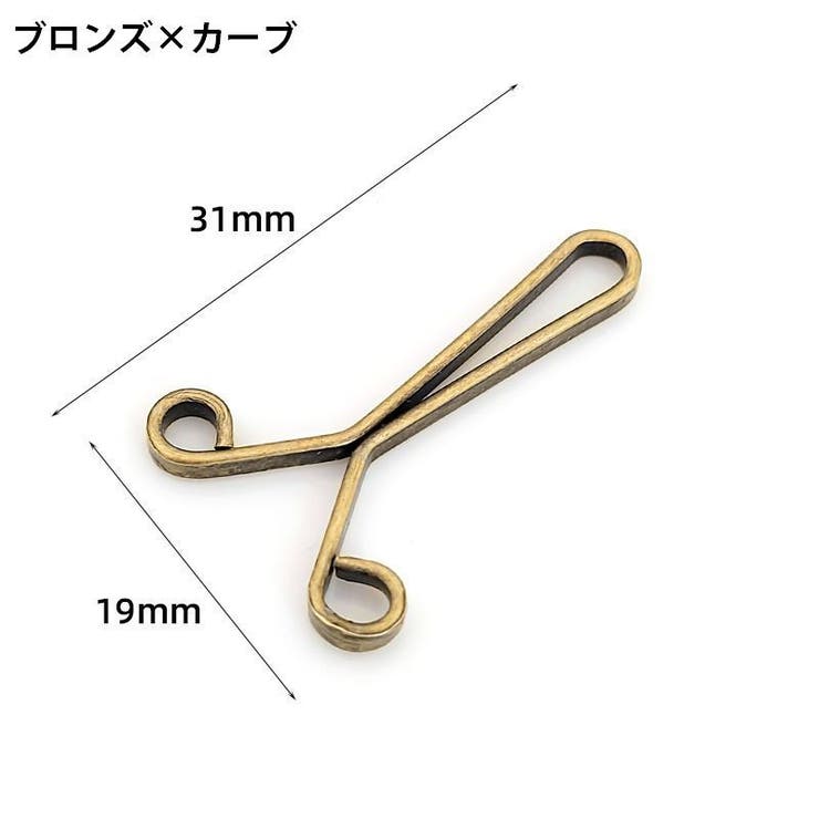 スカーフクリップ 10個セット スカーフ留め | PlusNao | 詳細画像17 