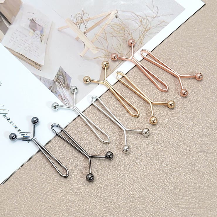 スカーフクリップ 10個セット スカーフ留め | PlusNao | 詳細画像2 