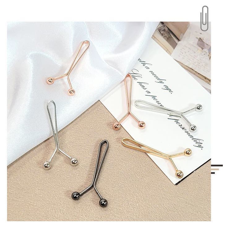 スカーフクリップ 10個セット スカーフ留め | PlusNao | 詳細画像8 