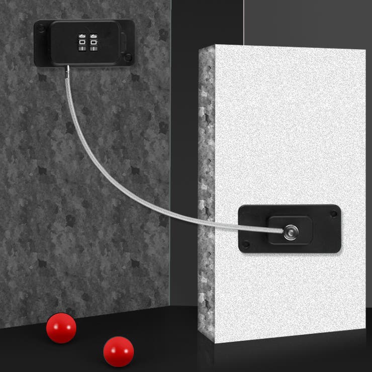 ドアロック 冷蔵庫ロック ダイヤル式 | PlusNao | 詳細画像7 