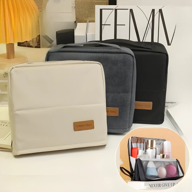 メイクポーチ レディース コスメポーチ | PlusNao | 詳細画像2 