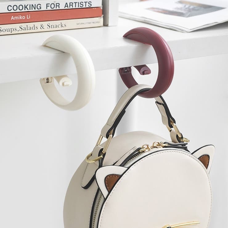 バッグハンガー バッグフック 折りたたみ | PlusNao | 詳細画像2 