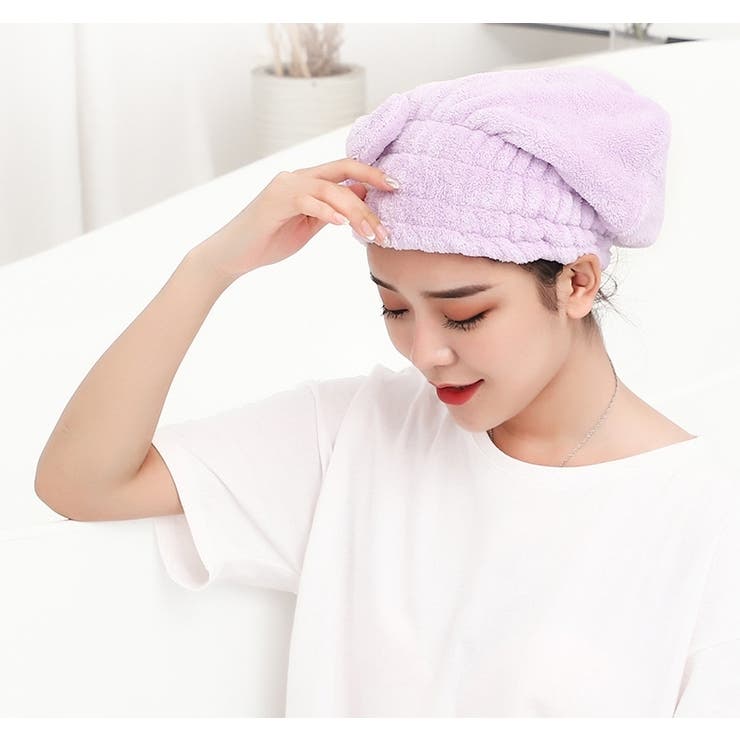 タオルキャップ ヘアドライタオル ヘアタオル | PlusNao | 詳細画像5 