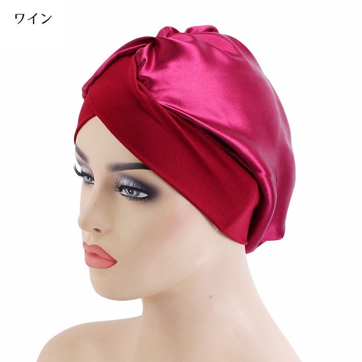 ナイトキャップ ターバンキャップ ヘッドラップ | PlusNao | 詳細画像7 