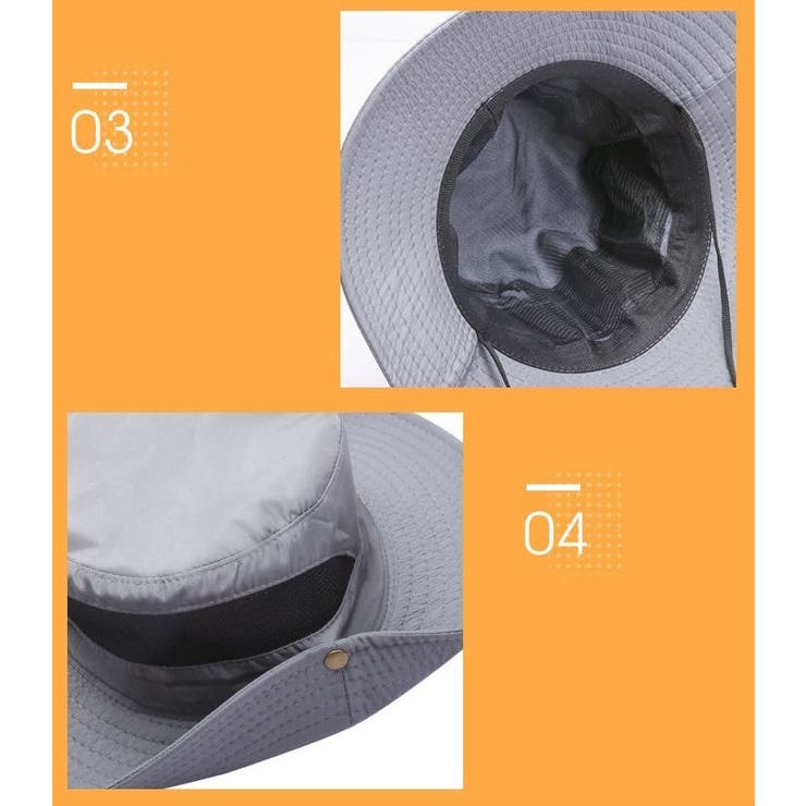 ハット バケットハット つば付帽子 | PlusNao | 詳細画像15 