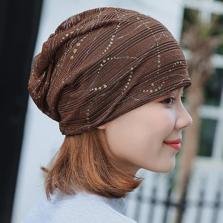 ターバンキャップ ニット帽 帽子 | PlusNao | 詳細画像2 