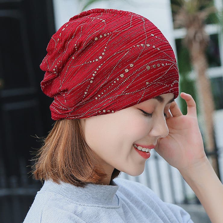 ターバンキャップ ニット帽 帽子 | PlusNao | 詳細画像3 