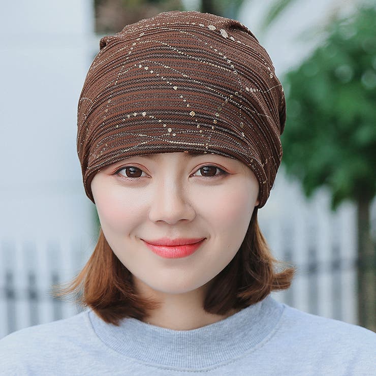 ターバンキャップ ニット帽 帽子 | PlusNao | 詳細画像6 