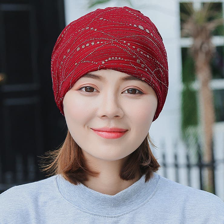 ターバンキャップ ニット帽 帽子 | PlusNao | 詳細画像8 