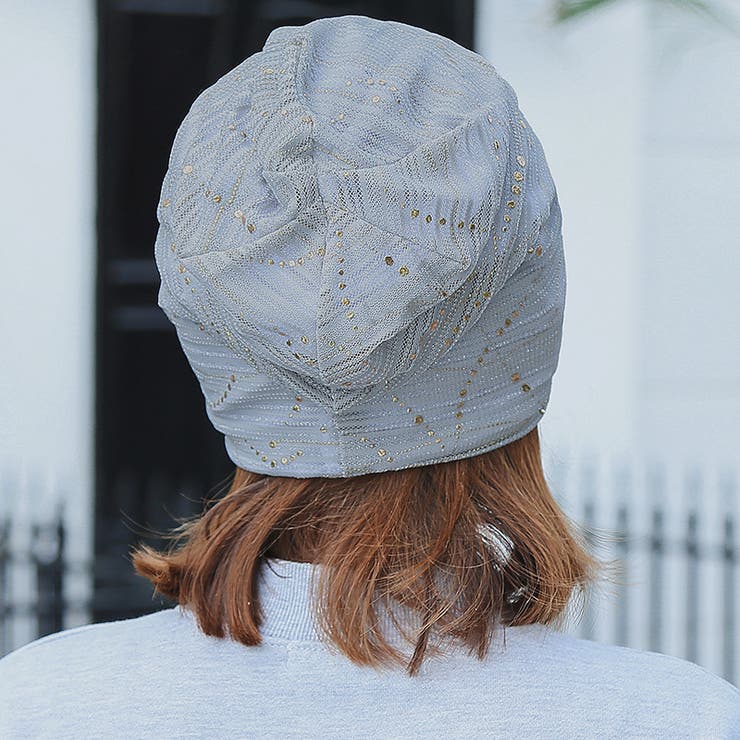 ターバンキャップ ニット帽 帽子 | PlusNao | 詳細画像9 