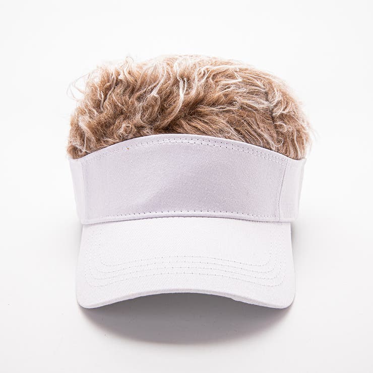 ウィッグ付きサンバイザー 一体型 自然 | PlusNao | 詳細画像10 