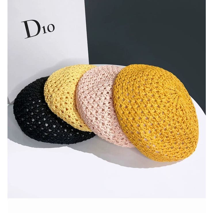 ベレー帽 かぎ針編みニット レディース | PlusNao | 詳細画像4 