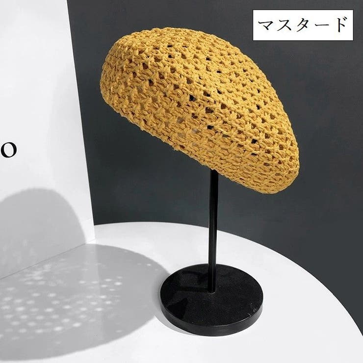 ベレー帽 かぎ針編みニット レディース | PlusNao | 詳細画像9 