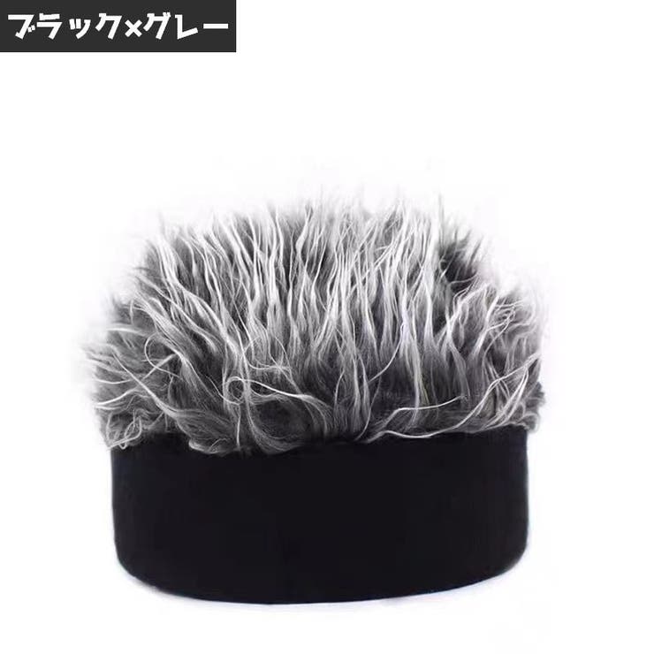 ウィッグつきヘアバンド ウィッグ風帽子 メンズ | PlusNao | 詳細画像7 