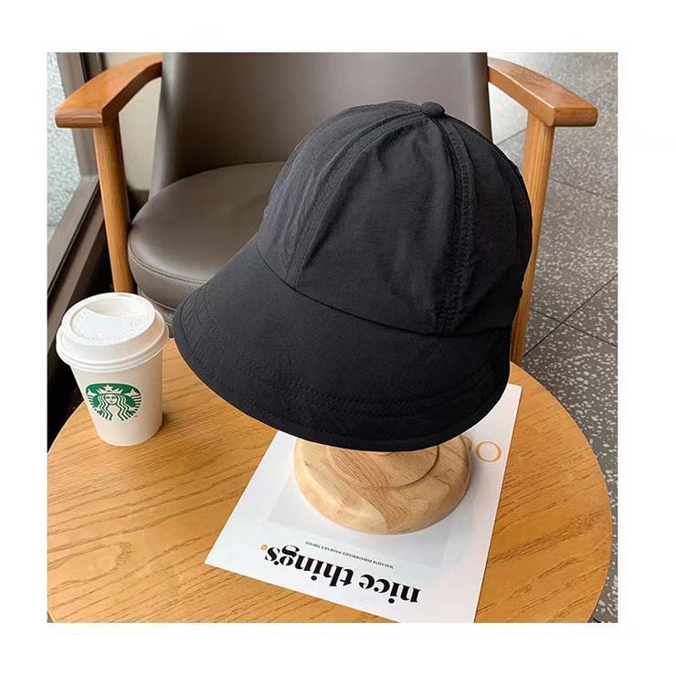 キャップ 帽子 マスク用フック付き | PlusNao | 詳細画像6 