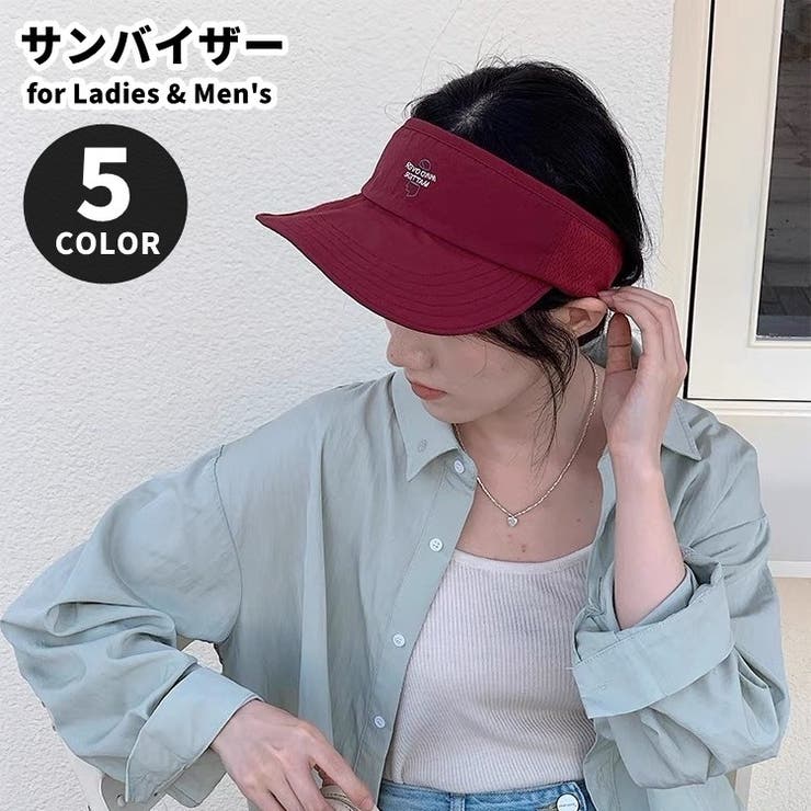 サンバイザー レディース メンズ | PlusNao | 詳細画像1 