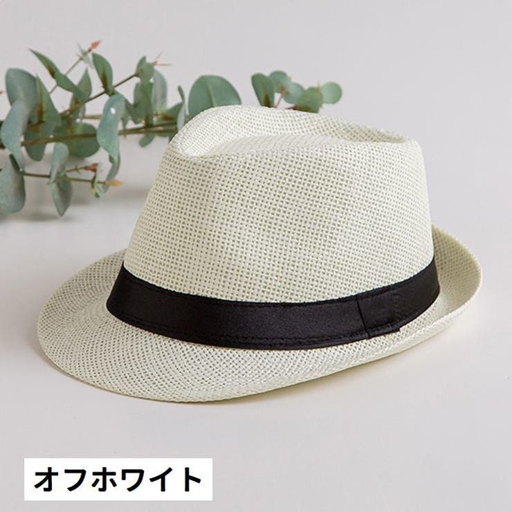 麦わら帽子 ストローハット 中折れ帽 | PlusNao | 詳細画像11 