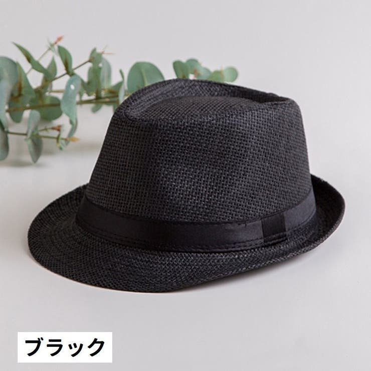 麦わら帽子 ストローハット 中折れ帽 | PlusNao | 詳細画像7 
