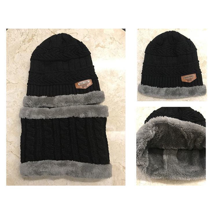 ニット帽 ネックウォーマー 2点セット | PlusNao | 詳細画像16 