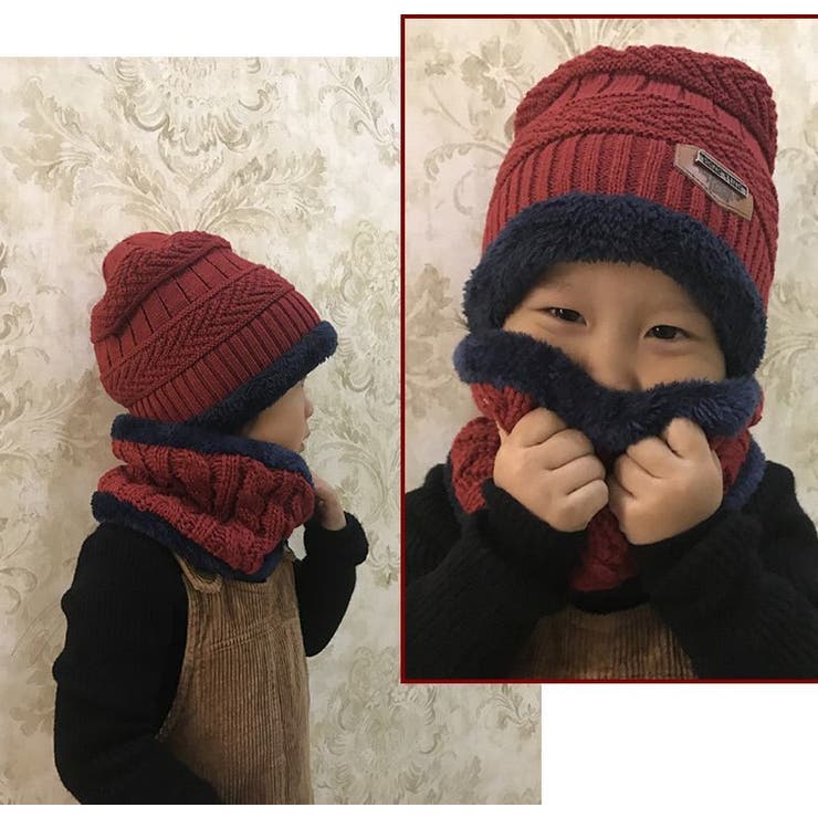 ニット帽 ネックウォーマー 2点セット | PlusNao | 詳細画像5 