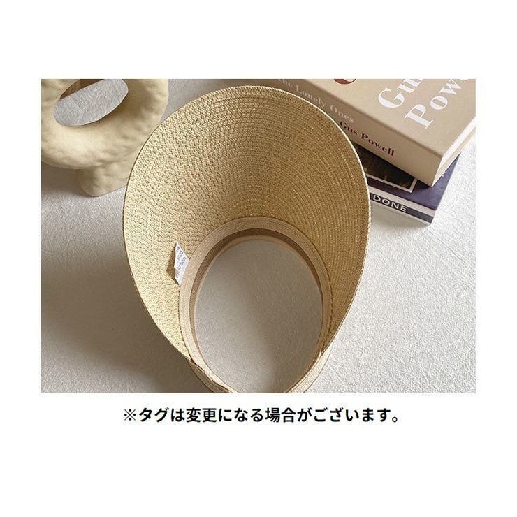 サンバイザー 麦わら帽子 レディース | PlusNao | 詳細画像10 