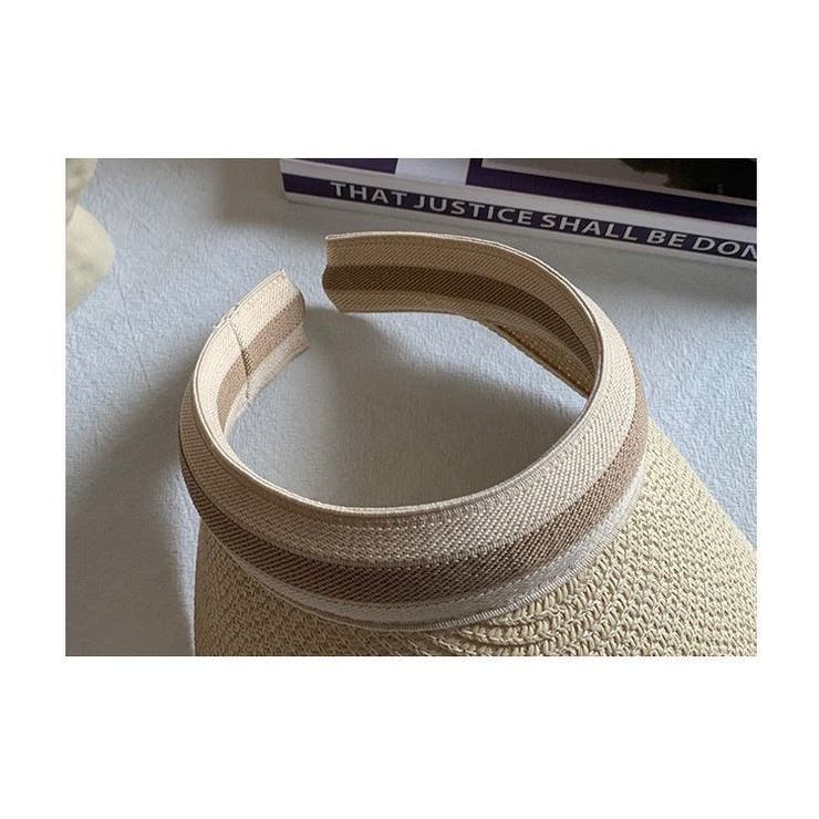 サンバイザー 麦わら帽子 レディース | PlusNao | 詳細画像11 