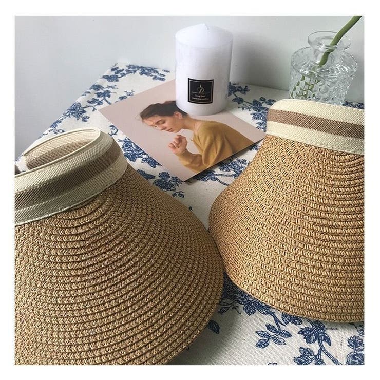 サンバイザー 麦わら帽子 レディース | PlusNao | 詳細画像9 