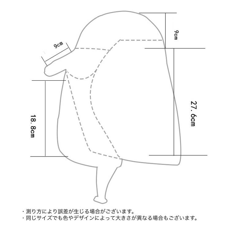 キャップ フェイスカバー付き 帽子 | PlusNao | 詳細画像20 