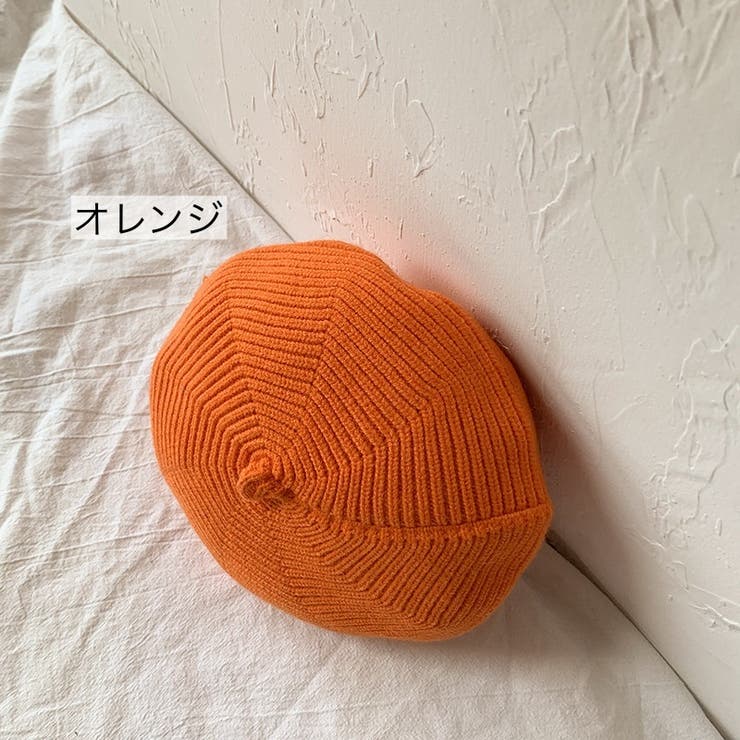 ベレー帽 ニットベレー帽 ニット帽[品番：FQ000195492]｜PlusNao