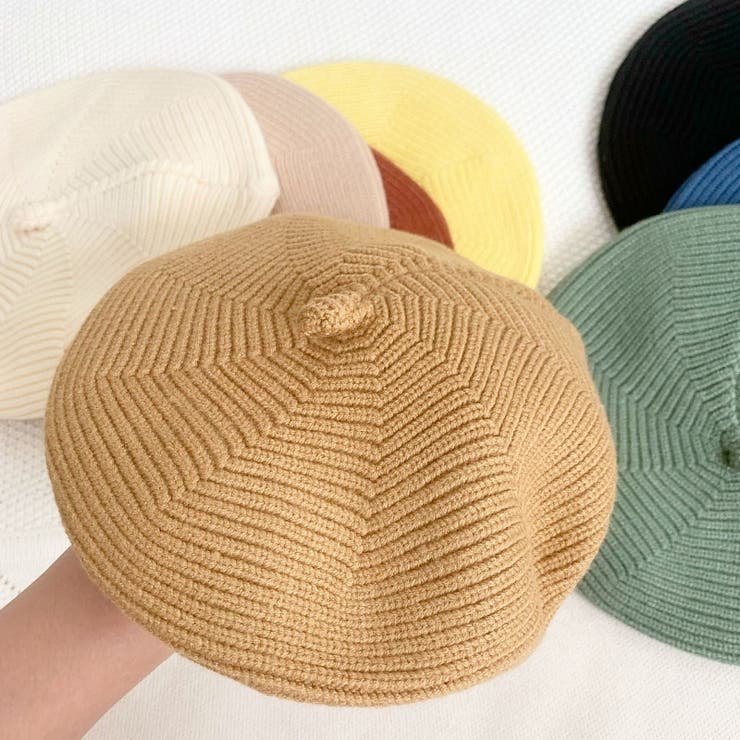 ベレー帽 ニットベレー帽 ニット帽 | PlusNao | 詳細画像6 