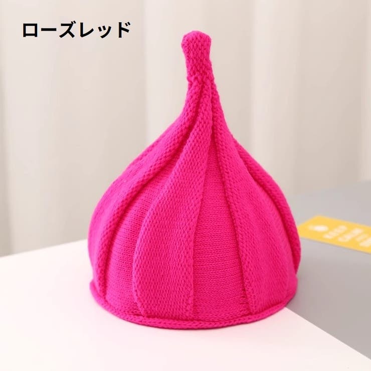 とんがりニット帽 キッズ帽子 ねじり帽子 | PlusNao | 詳細画像14 