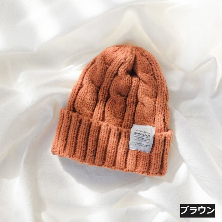 ❤お得なお品❤クリーニング済み Ｈ柄ニット帽 オレンジ エルメス レディース ニット帽 レディース 女性[品番：FQ000164709]｜PlusNao