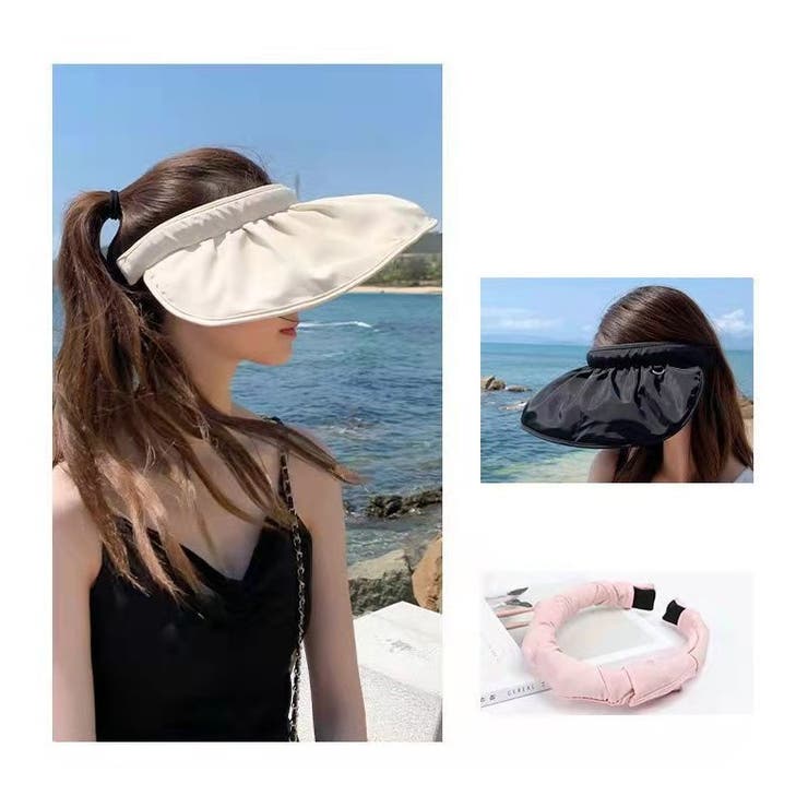 サンバイザー レディース 女性 | PlusNao | 詳細画像7 