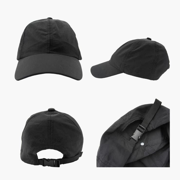 【撥水加工ナイロンキャップ】 帽子 キャップ | PlusNao | 詳細画像5 