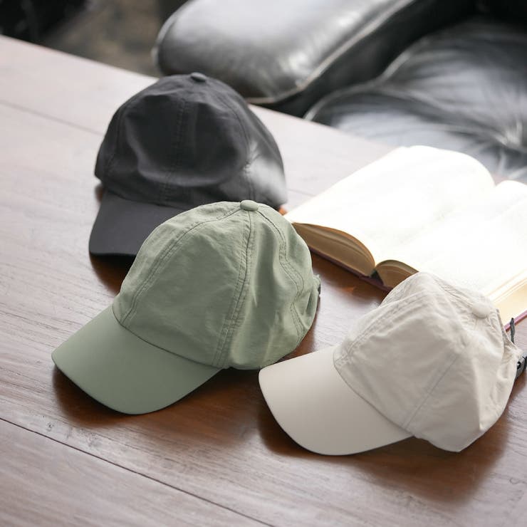 【撥水加工ナイロンキャップ】 帽子 キャップ | PlusNao | 詳細画像6 