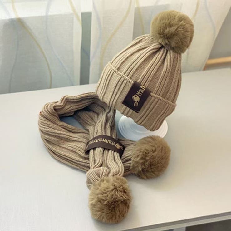 ニット帽 マフラー 2点セット | PlusNao | 詳細画像7 