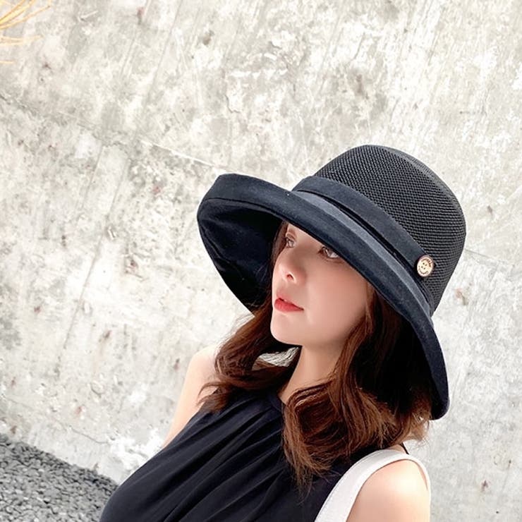 バケットハット ツバ広帽 帽子 | PlusNao | 詳細画像15 