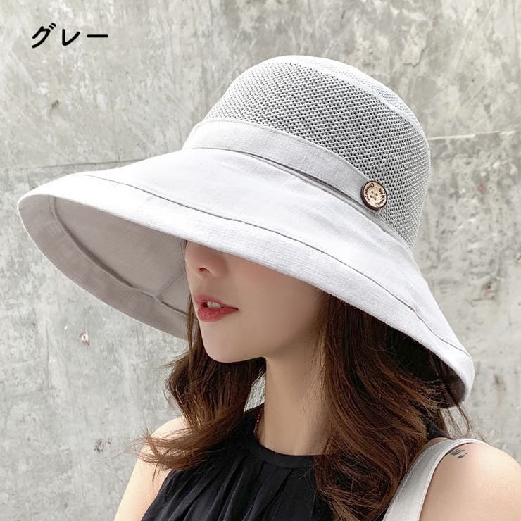 バケットハット ツバ広帽 帽子 | PlusNao | 詳細画像9 