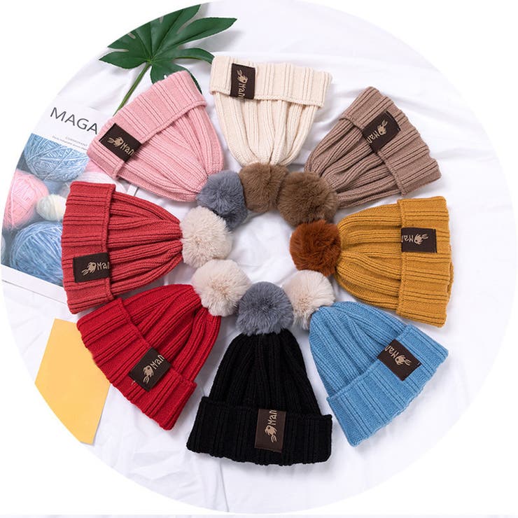 ニット帽 帽子 マフラー | PlusNao | 詳細画像6 