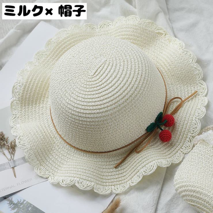 麦わら帽子 ストローハット ポシェット | PlusNao | 詳細画像10 