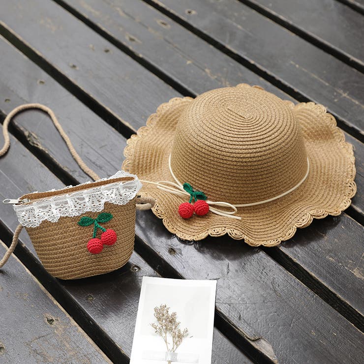 麦わら帽子 ストローハット ポシェット | PlusNao | 詳細画像5 