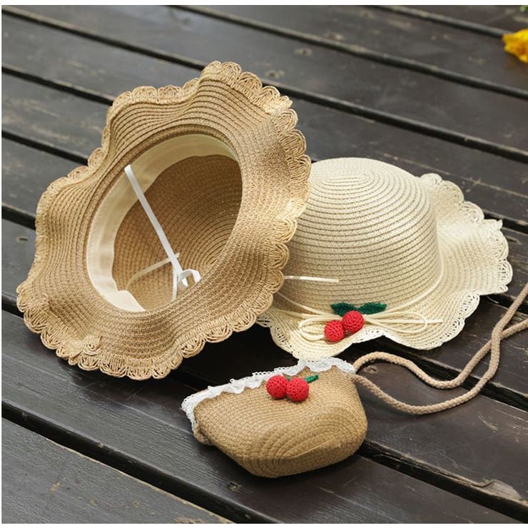 麦わら帽子 ストローハット ポシェット | PlusNao | 詳細画像6 