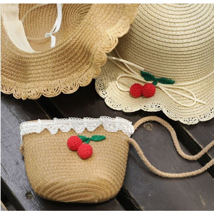 麦わら帽子 ストローハット ポシェット | PlusNao | 詳細画像8 