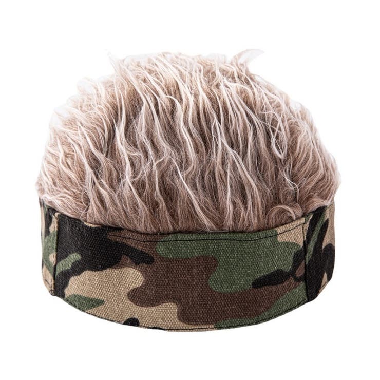 ウィッグ風帽子 メンズ フレアーヘアー | PlusNao | 詳細画像7 