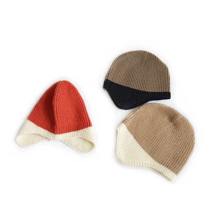 ニット帽 ニットキャップ 耳あて付き | PlusNao | 詳細画像4 