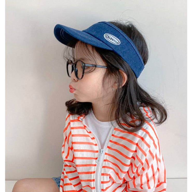試着のみ　baby DIOR サンバイザー　キャップ帽子　キッズ DIOR | 帽子・キャップ・ビーニー |男の子向けアクセサリー