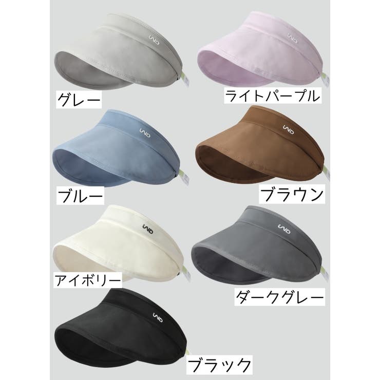 サンバイザー 帽子 レディース | PlusNao | 詳細画像16 