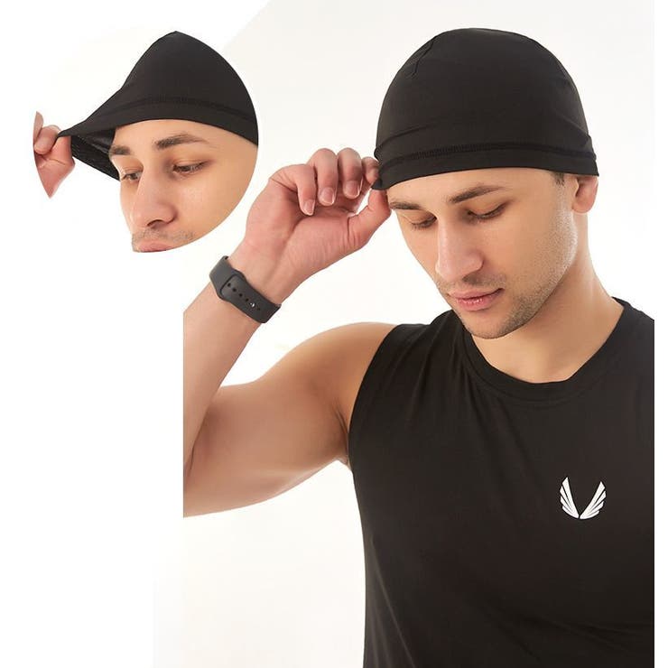 インナーキャップ ヘルメットインナー つば無し | PlusNao | 詳細画像6 