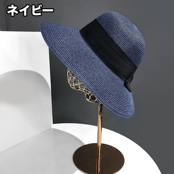 麦わら帽子 ストローハット レディース | PlusNao | 詳細画像12 